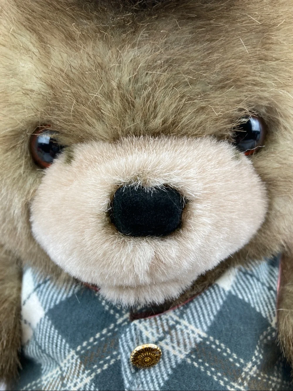 VTG Applause Chaz Brown Gentleman Cowboy Teddy Bear Plush Stuffed Animal Toy 16”